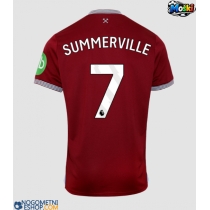 Moški Nogometni dresi West Ham United Crysencio Summerville #7 Domači 2025-26 Kratek Rokav